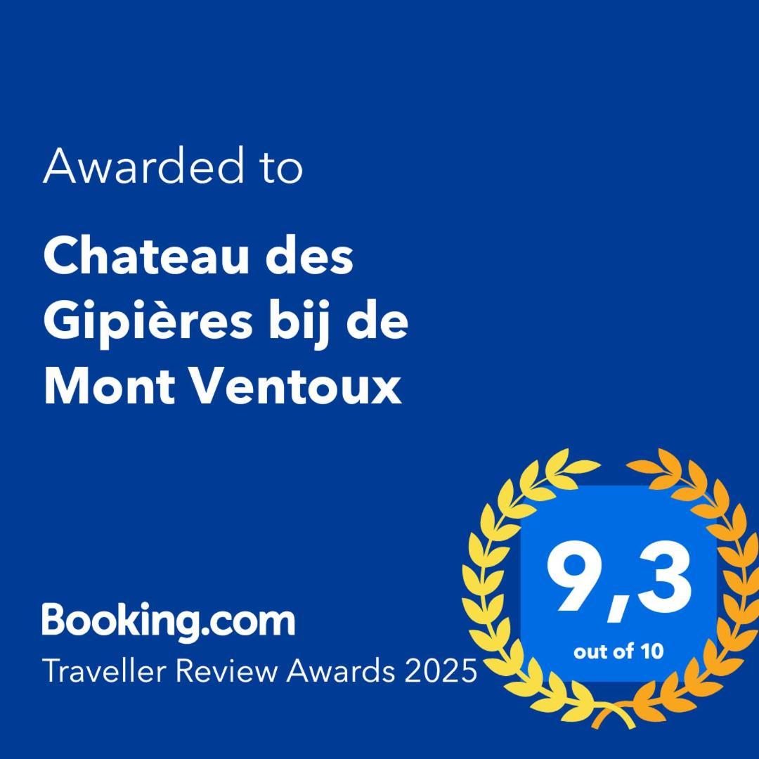 Chateau Des Gipieres Bij De Mont Ventoux Montbrun-les-Bains Εξωτερικό φωτογραφία